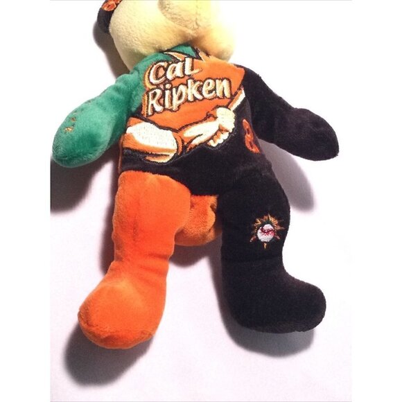 CAL RIPKEN 8" plush Bear IRON MAN Stats 400 HR, 3000 Hits, 2632 Games - Picture 9 of 9